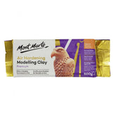 Mont Marte Air Hardening Modelling Clay - Terra 500gms - Al Masam Stationery LLC